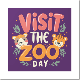 Visit the Zoo Day – December Posters and Art